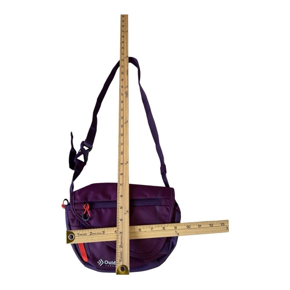 Outdoor Products Purple Crossbody Travel Bag Small Lightweight - Picture 6 of 6